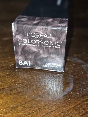 L'Oreal Paris Colorsonic Permanent Hair Dye 6AI Light Iridescent Ash Brown